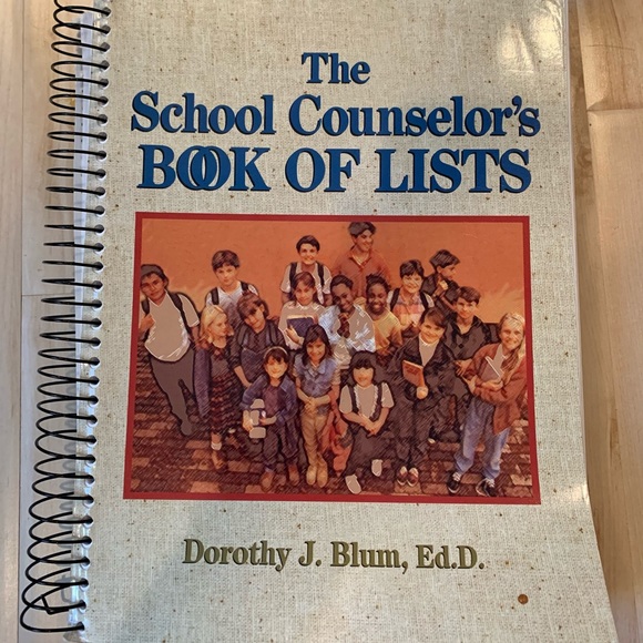 Other - The School Counselors Book of Lists!